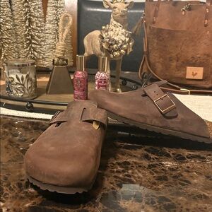 Birkenstock Soft oiled leather Clog (41)